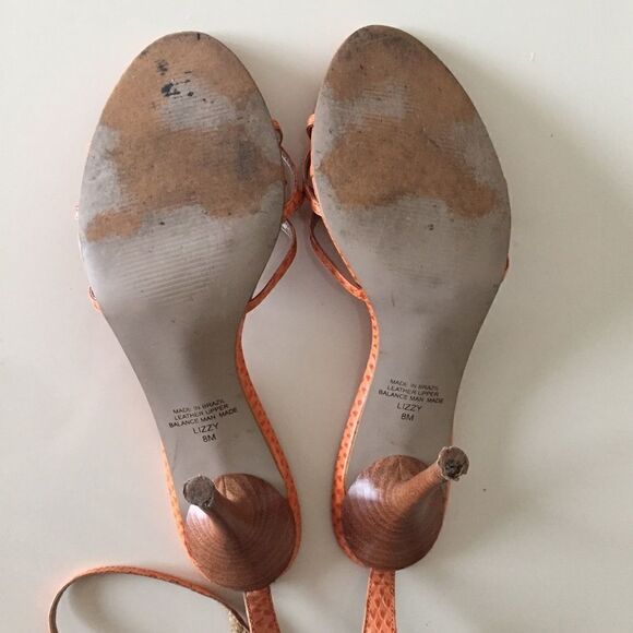 Carlos Santana Lizzy Tangerine textured sandal 8 - Picture 4 of 4